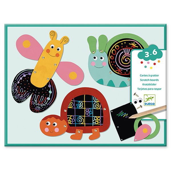 Image Cartes à gratter / Animaux rigolos    #CO 10#*