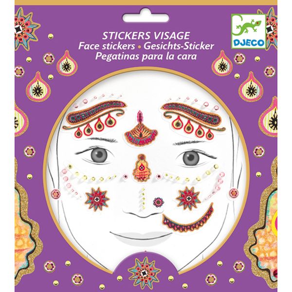 Stickers visage / Princesse india*