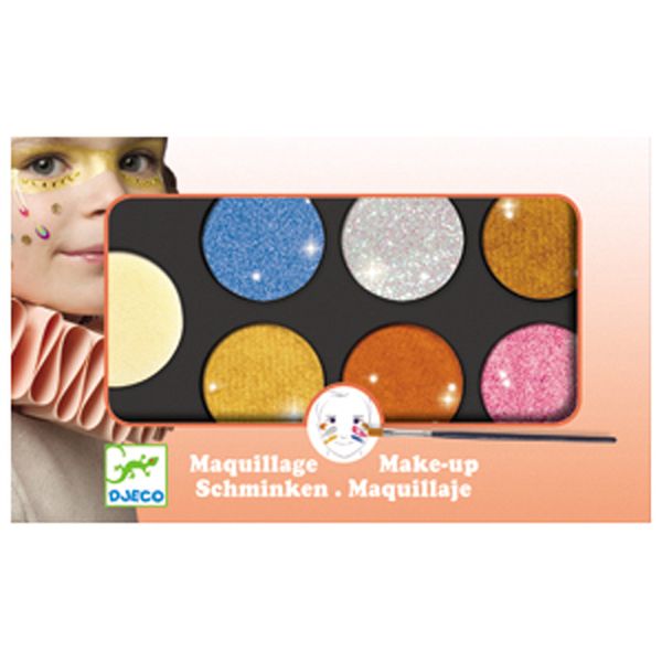 Image Maquillage / Palette 6 couleurs / Métallique