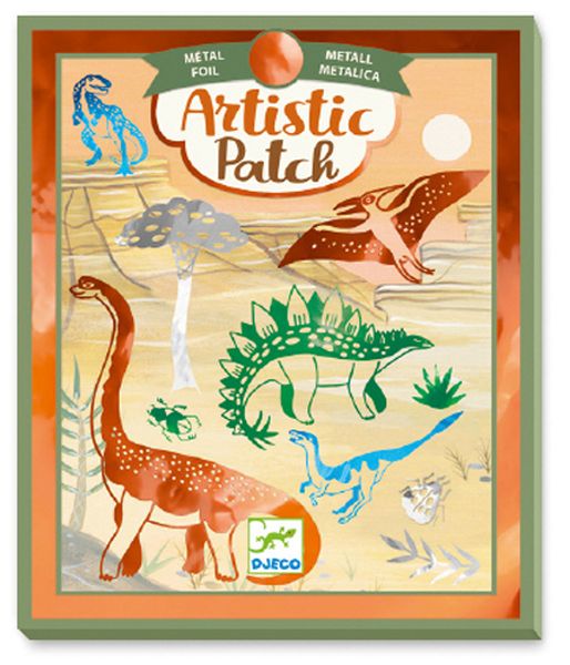 Image Artistic patch metal / Dinosaurus