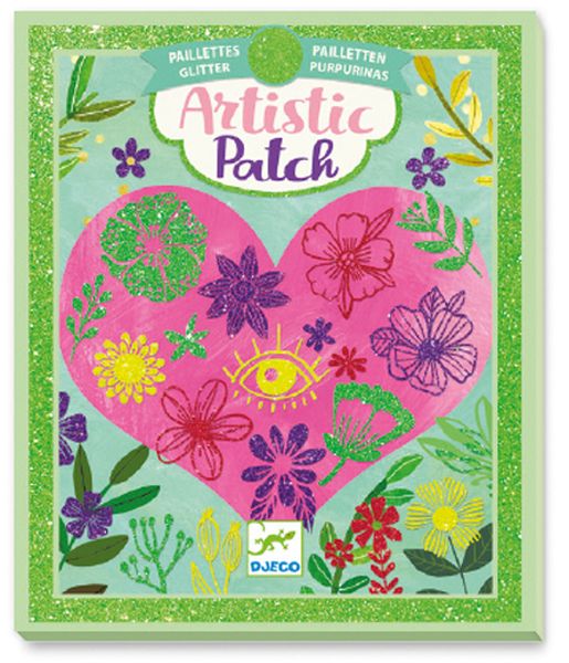 Artistic patch glitter / Petals