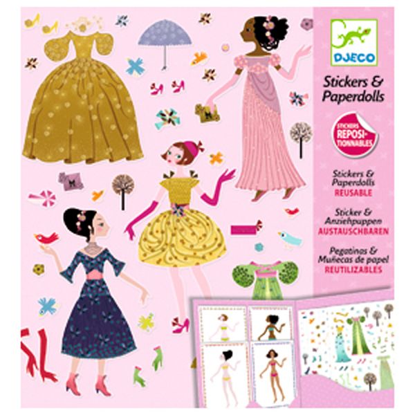 Image Paper dolls / Robes des 4 saisons