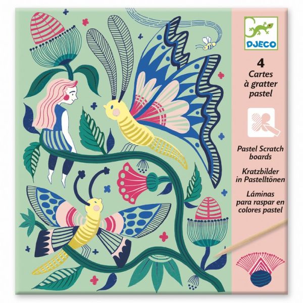 Image Scratch cards / Fantasy garden    #CO 10#