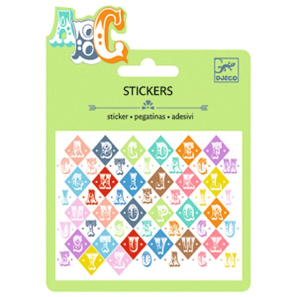 Mini stickers / Lettres saloon*