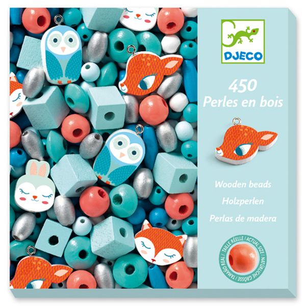 Perles en bois / Petits animaux