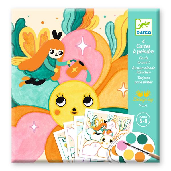 Image Cartes à peindre / Jardin Féérique