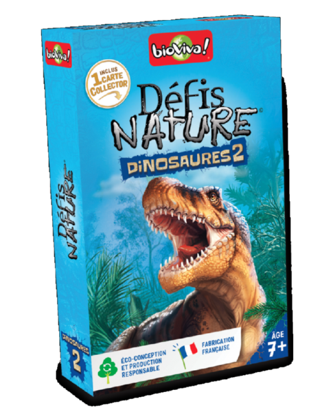 Image Défis Nature / Dinosaures 2 BLEU (Nouvelle version)