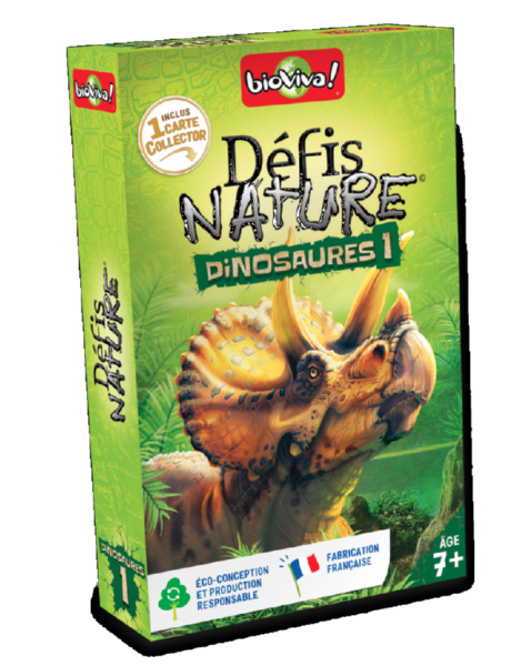 Image Défis Nature / Dinosaures 1 VERT (Nouvelle version)