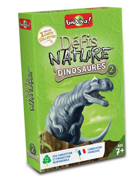 Nature Challenge / Dinosaures 2 (green) (french)