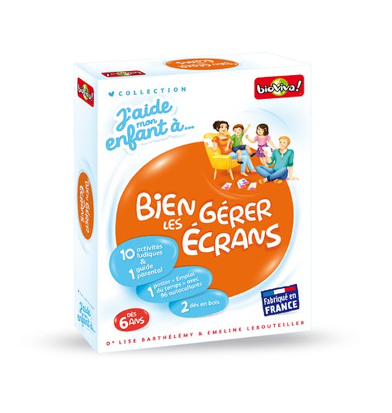 Image J'aide mon enfant à / Faire bon usage des écrans (french)