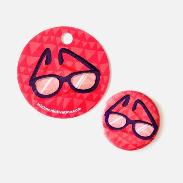 Image My glasses (1 magnet + 1 medallion) (EN)