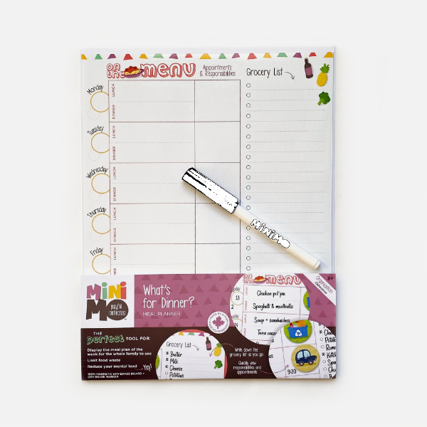 Image What's for Dinner? Meal Planner (magnetic board + marker) (EN)