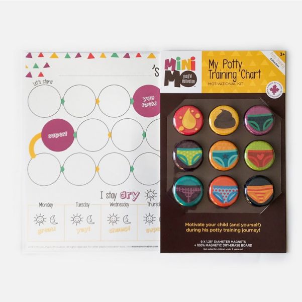 Image My Potty Training Chart (9 magnets + magnetic board) (EN)