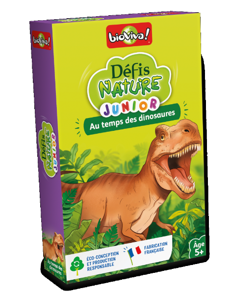 Image Défis Nature Junior / Au temps des dinosaures (french)