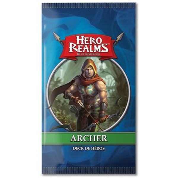 Image HERO REALMS - DECK DE HÉROS: ARCHER (FR) (Sachet/unité)