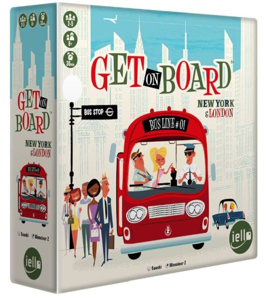 Image Get on Board : London & New York (FRENCH)