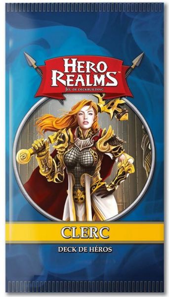 Image HERO REALMS - DECK DE HÉROS: CLERC (FR) (Sachet/unité)