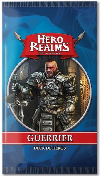 Image HERO REALMS - DECK DE HÉROS: GUERRIER (FR) (Sachet/unité)