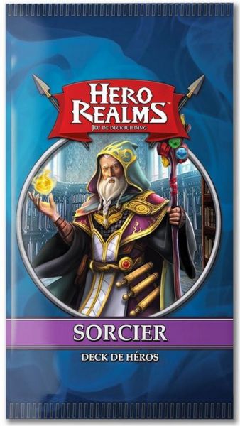 Image HERO REALMS - DECK DE HÉROS: SORCIER (FR) (Sachet/unité)