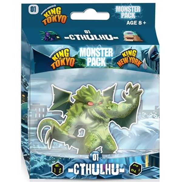 Image KING OF TOKYO/NY- MONSTER PACK: CTHULHU (EXT) (FRENCH)