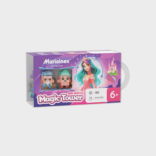 Image Mini Waffle - Magic Tower 80 pcs (fr-en)