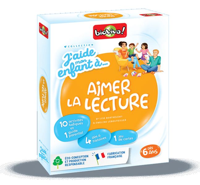 Image J'aide mon enfant à / Aimer la lecture (french)