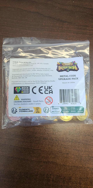 Image Les Gemmes d’Iridescia - ext. Jetons de Monnaie en Métal (fr-en)