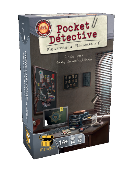 Image Pocket Detective / Meurtre à l'université (français)