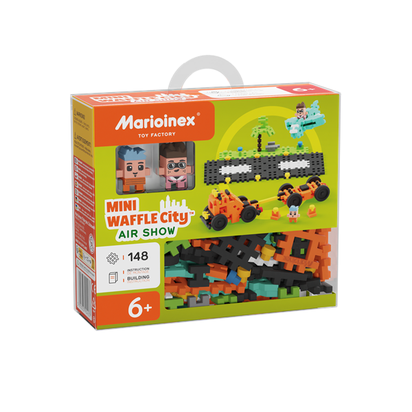 Image Mini Waffle - Spectacle Aérien 148 pcs (FR-EN)