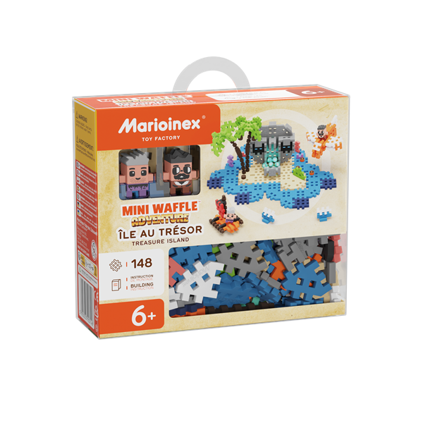 Image Mini Waffle - Île au Trésor 148 pcs (FR-EN)