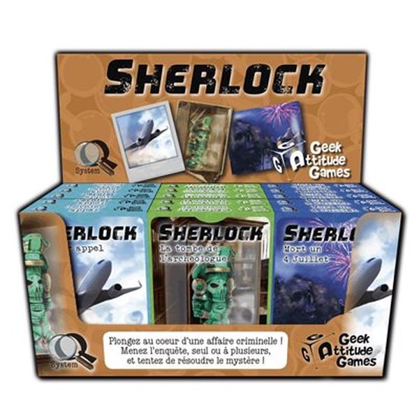 Image Q SYSTEM SERIE SHERLOCK - DISPLAY#1 (FR) Pack de 15*