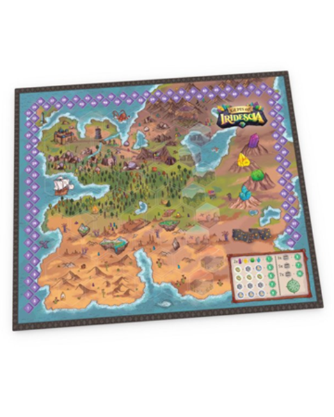 Image Les Gemmes d’Iridescia - ext. Map of Iridescia : Tapis en néoprène (fr-en)