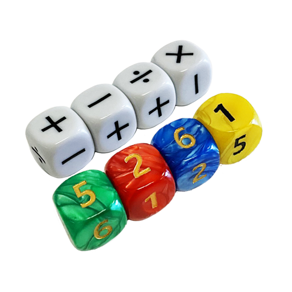 Image D Code - ext. Set of 8 additional dice (fr-en)