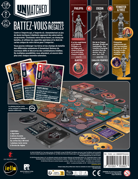 Unmatched - The Witcher : La Chute des Royaumes (fr)