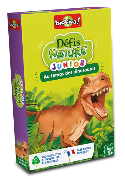 Image Défis Nature Junior / Au temps des dinosaures