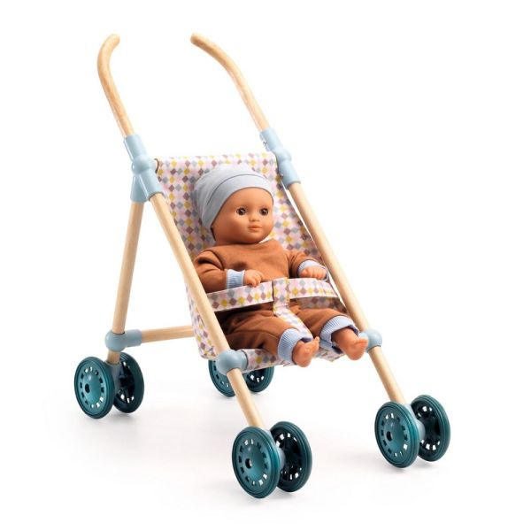 Image Pomea / Wooden Stroller Little Cubes - 44 cm*