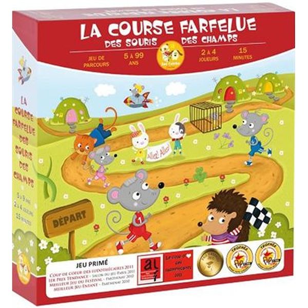 LA COURSE FARFELUE DES SOURIS DES CHAMPS (MULTI)