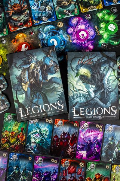 Legions : Univers d'Abyss / couverture Necrocampe (fr-en)