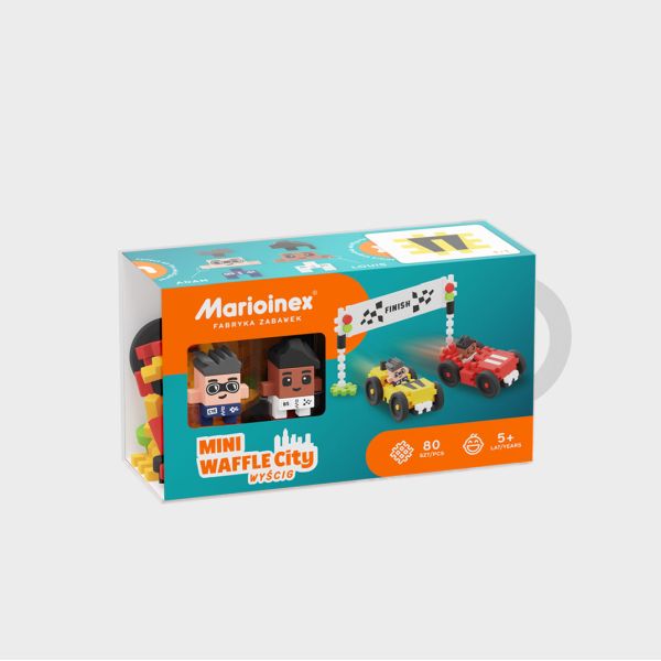 Image Mini Waffle - Race 80 pcs (FR-EN)