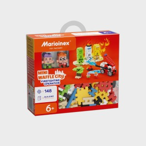 Image Mini Waffle City - Firefighting Operation 148 pcs (fr-en)