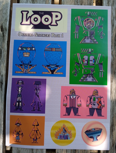 Image The Loop / Stickers officiels Pack1 (FR)