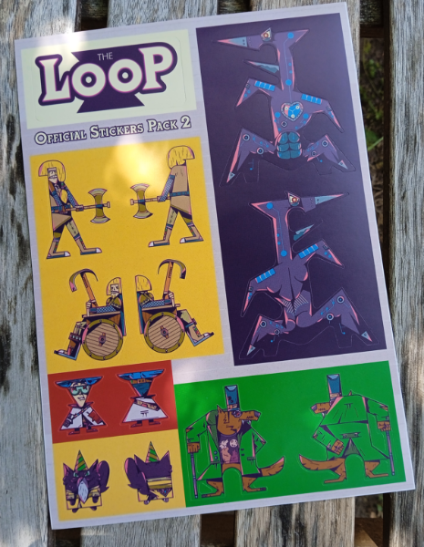 Image The Loop / Stickers officiels Pack2 (FR)