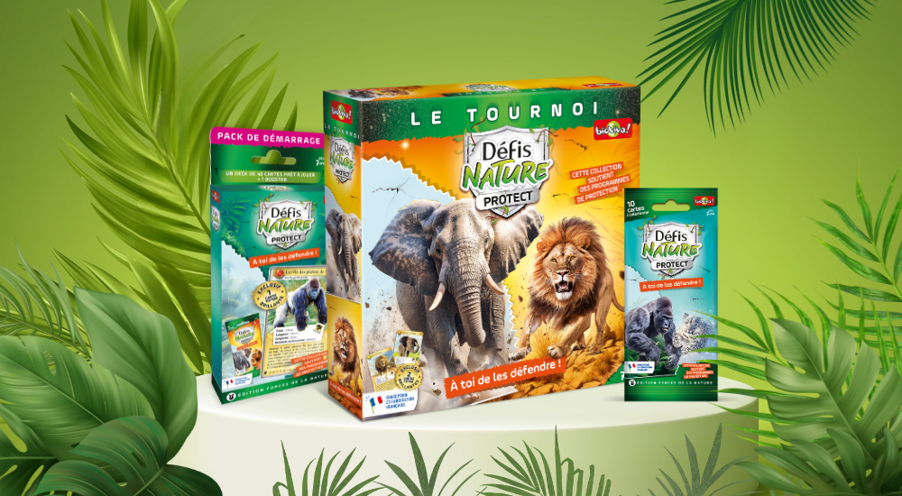 Article: Défis Nature Protect : les cartes à collectionner qui participent à la protection des animaux!